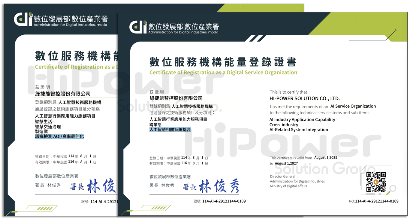 人工智慧技術服務機構服務能量登錄