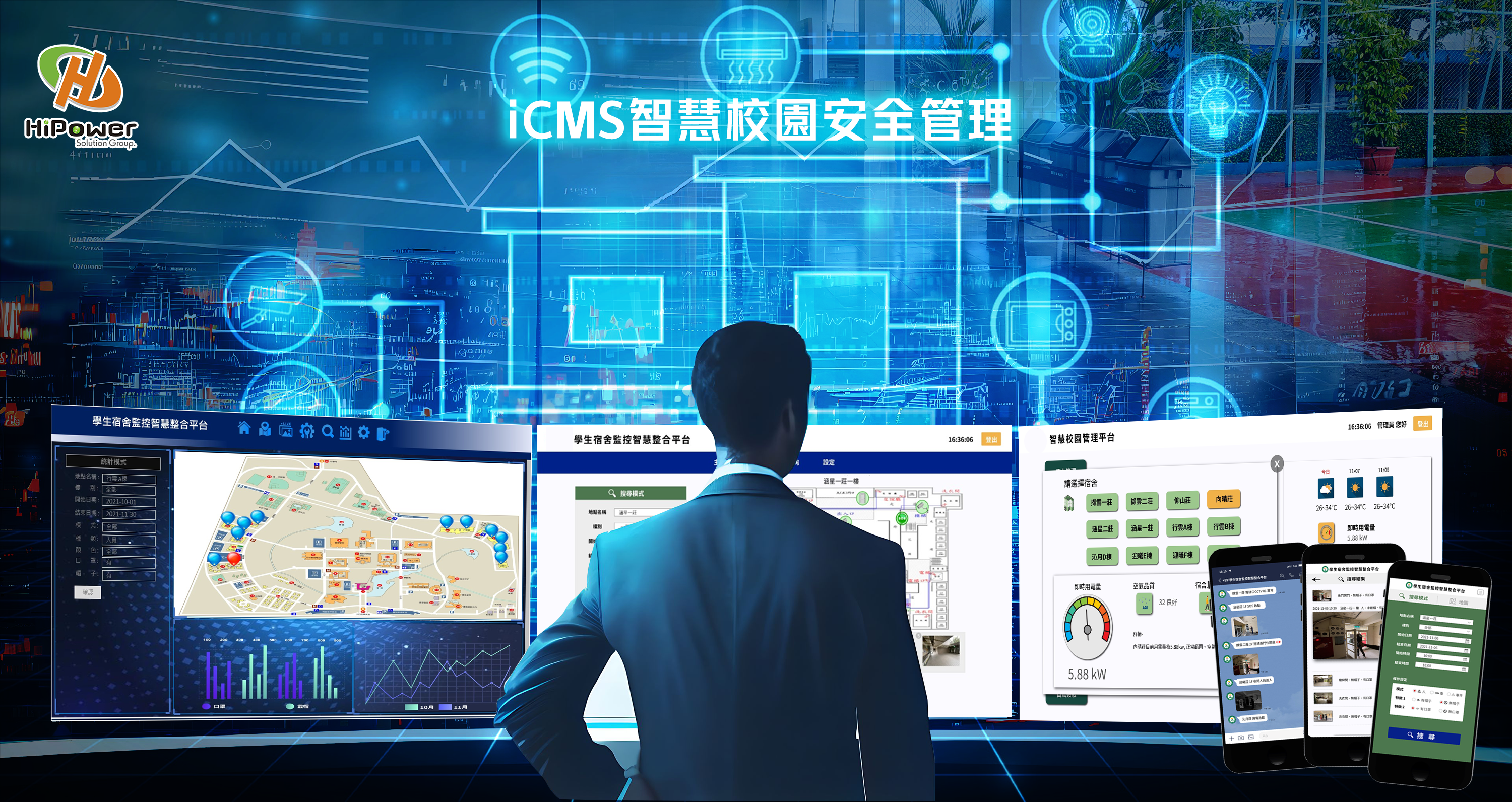 iCMS智慧校園安全管理