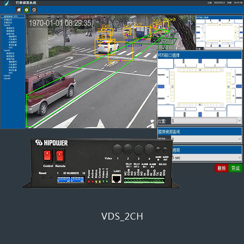 VDS_2CH車流偵測控制器
